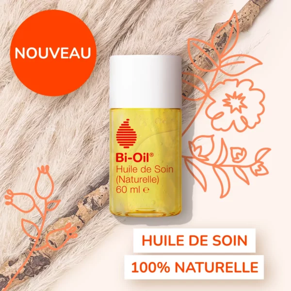 Bio oil huile de soin naturelle 60ml