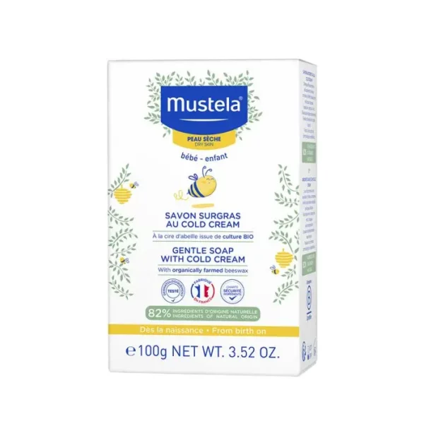Mustela savon surgras pain au cold-cream 100g