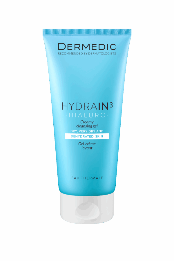 Dermedic Hydrain³ Hialuro Creamy Cleansing Gel