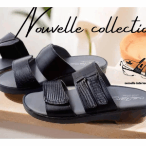 SABOT CROCO NOIR FEMME