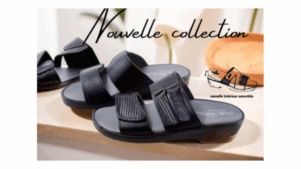 SABOT CROCO NOIR FEMME