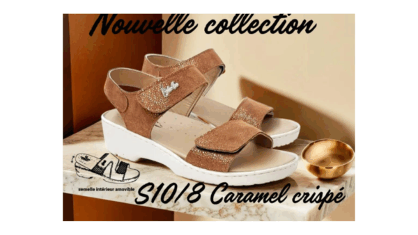 SANDALE CARAMEL CRISPE