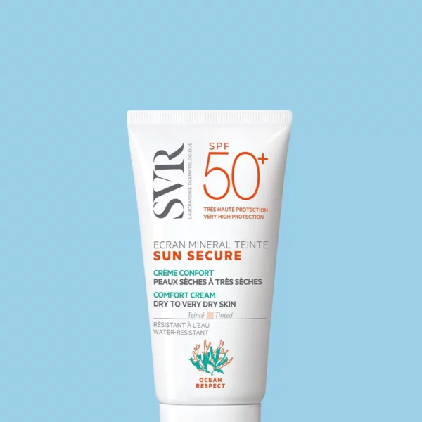 SVR Sun Secure Écran Minéral Teinté — Crème Confort SPF 50+