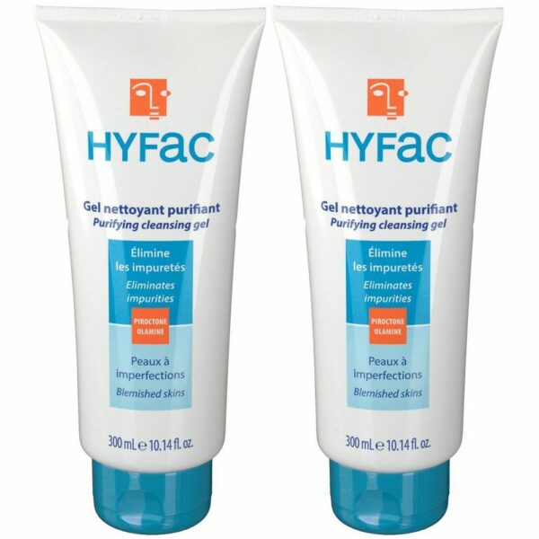 HYFAC GEL NETTOYANT PURIFIANT VISAGE 300ml