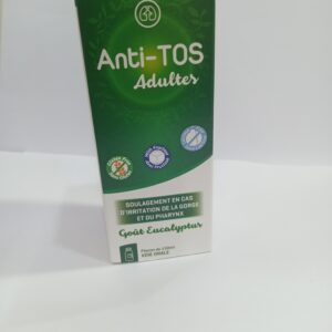 Anti‑Tos Adultes – Sirop arôme eucalyptus (150 mL)