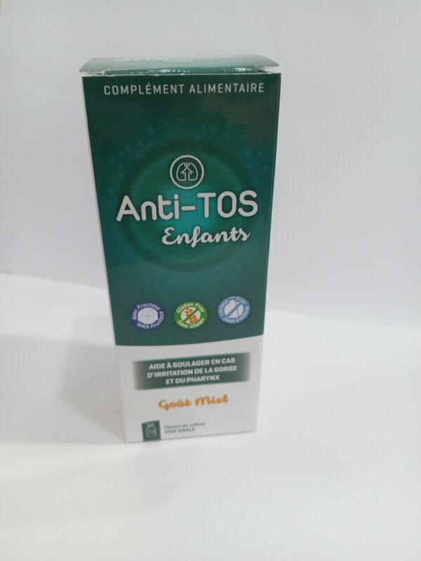 Anti-Tos Enfants – Sirop goût miel 125 mL