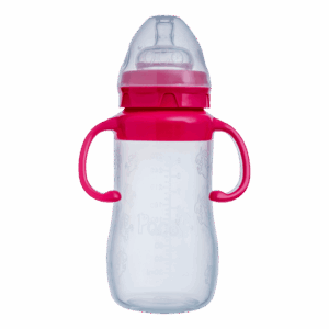 POCO Baby biberon silicone rose 270 ml