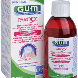 gum paroex 0.12% bain de bouche 300 ml