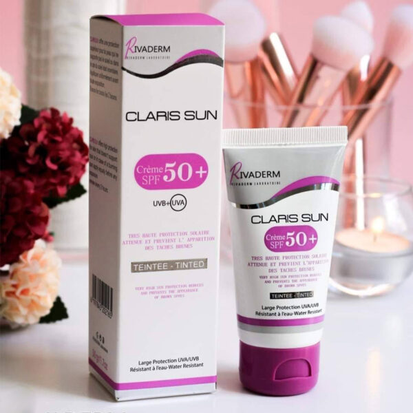Rivaderm Claris Sun crème teinté spf 50 + 50ml