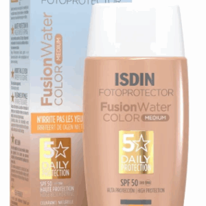 ISDIN Écran Solaire Fusion Water Teintee Medium SPF50+ 50ml