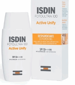 ISDIN Écran Solaire Active Unify Fusion Fluid Invisible SPF50+ 50ml