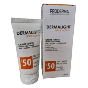 PRODERMA Dermalight triple action Crème teintée SPF 50