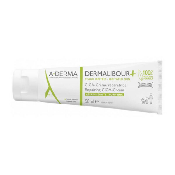 A-derma Dermalibour + CICA crème réparatrice 50ml