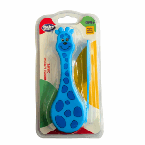 Baby pur brosse et peigne girafe