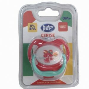 Baby Pur Sucette Cerise 0 M+