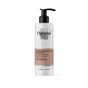 CLARENIA Gel Nettoyant Eclaircissant 200 ml peaux normales à séches
