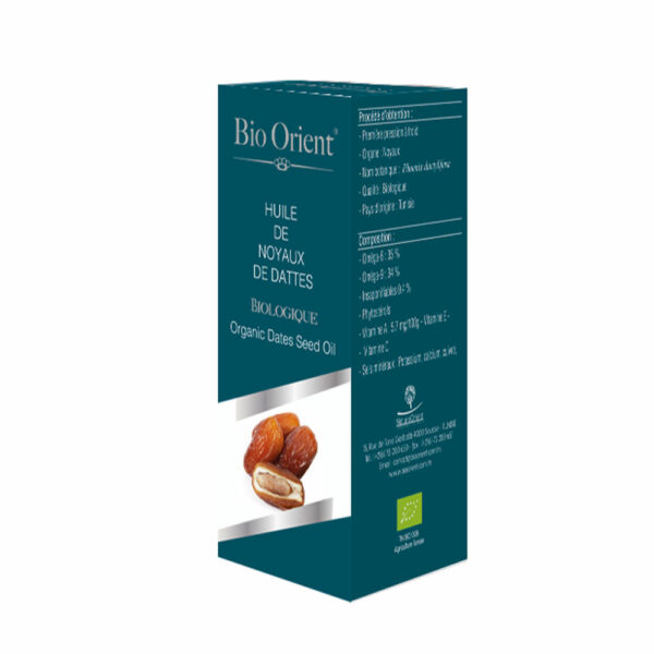 Bio Orient Huile de Noyaux de Dattes 10 ml
