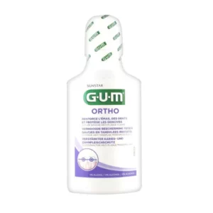 GUM Ortho Bain de Bouche Sans Alcool 300 ml