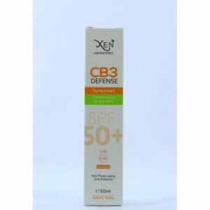 XEN CB3 DEFENCE ECRAN SOLAIRE peaux mixtes à grasses 50ml