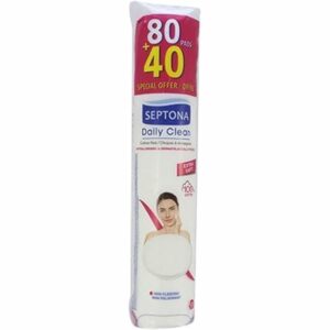 Septona Daily Clean – Disques cotons démaquillants (120 pcs)