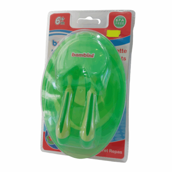 Bambini 6 mois +( Assiette + Couverts)