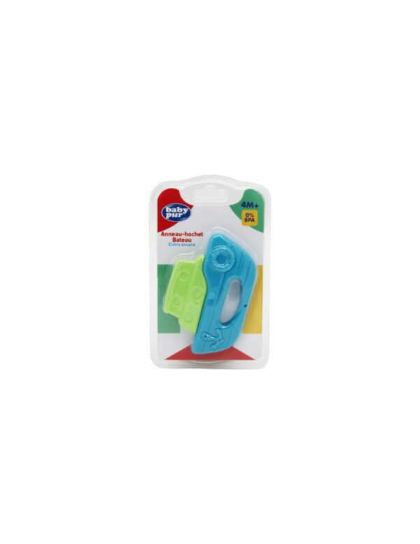 anneau-hochet bateau Baby Pur