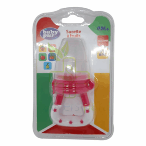 Baby Pur – Sucette à fruits en silicone 4 mois+