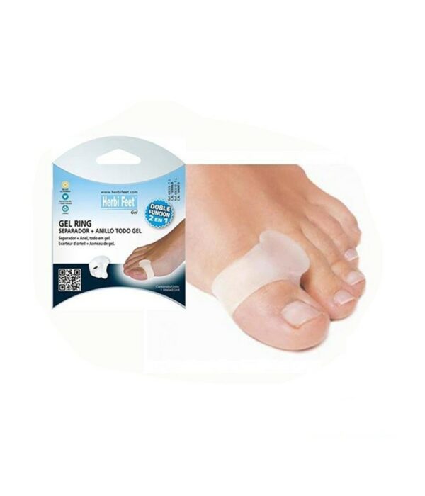 Herbi Feet – Séparateur d’Orteils avec Anneau en Gel